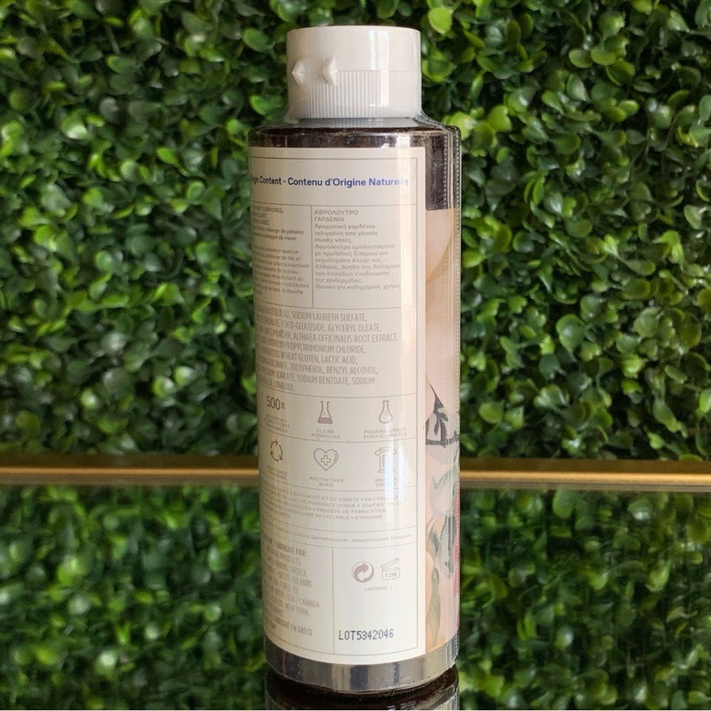 Korres GRECIAN GARDENIA Renewing Body Cleanser | NEW | Shower Gel Body Wash - Picture 8 of 11